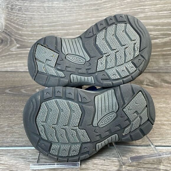 Keen Newport H2 Waterproof Blue Depths Gargoyle Toddler Boy Sz 4 Hiking Sandals - Picture 8 of 10
